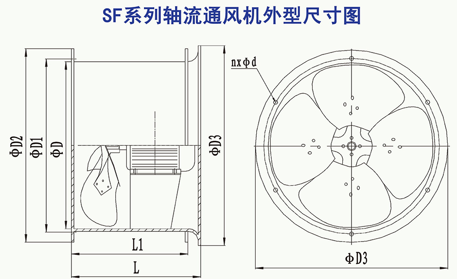 SF系列軸流通風(fēng)機(jī)