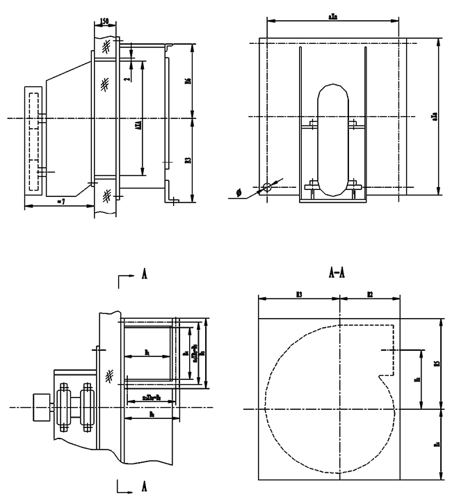 GW系列插入式高溫風(fēng)機